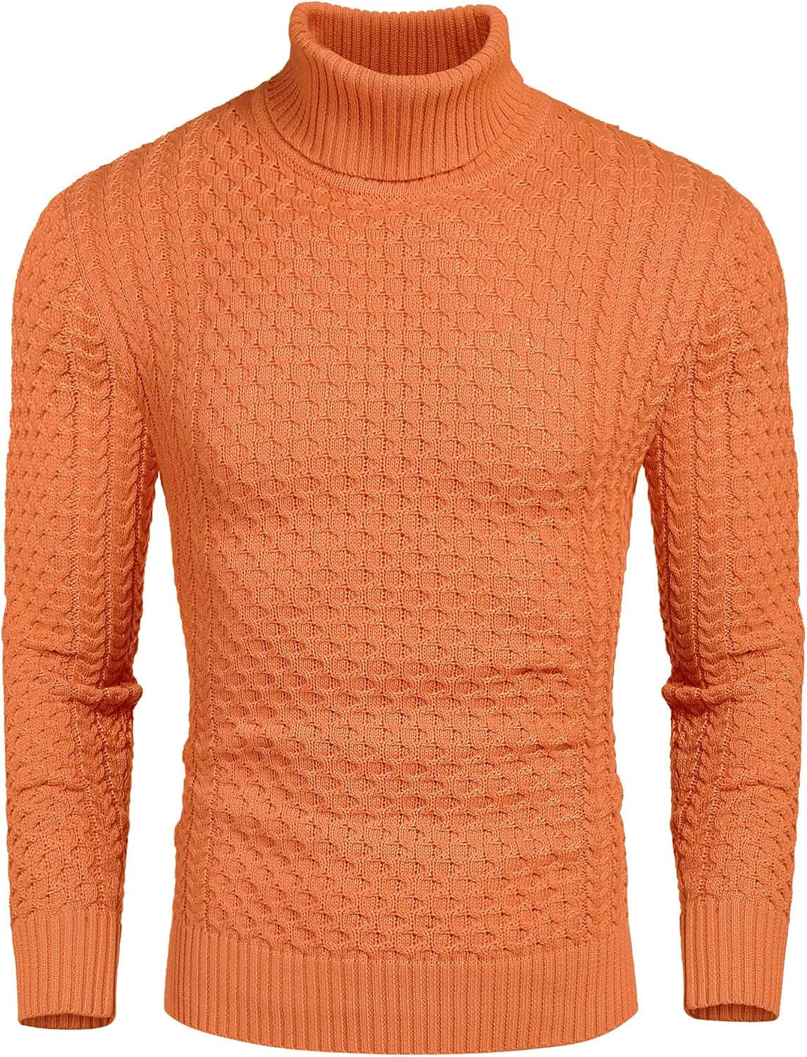 Casual gebreide heren coltrui