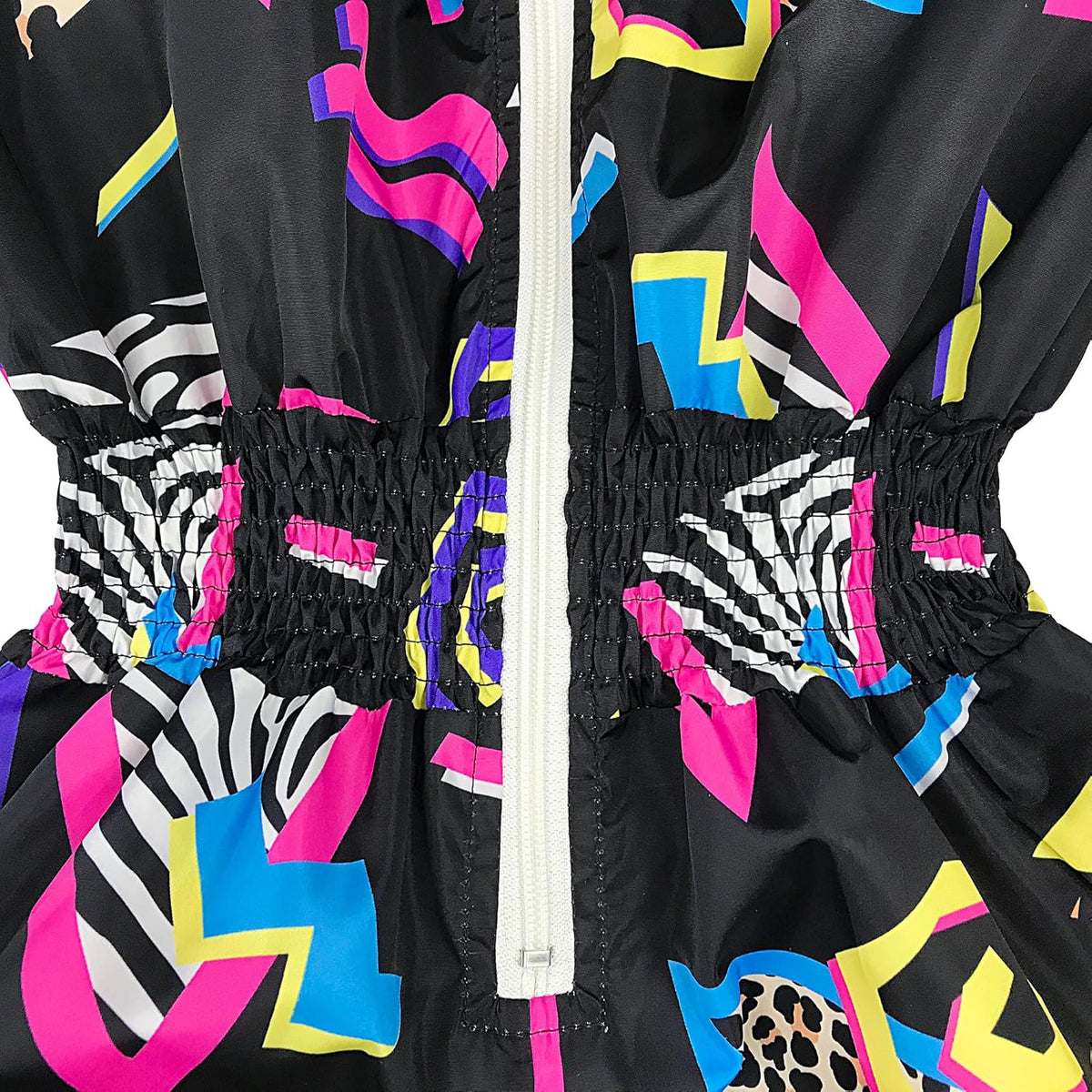 Retro dames windbreaker jumpsuit