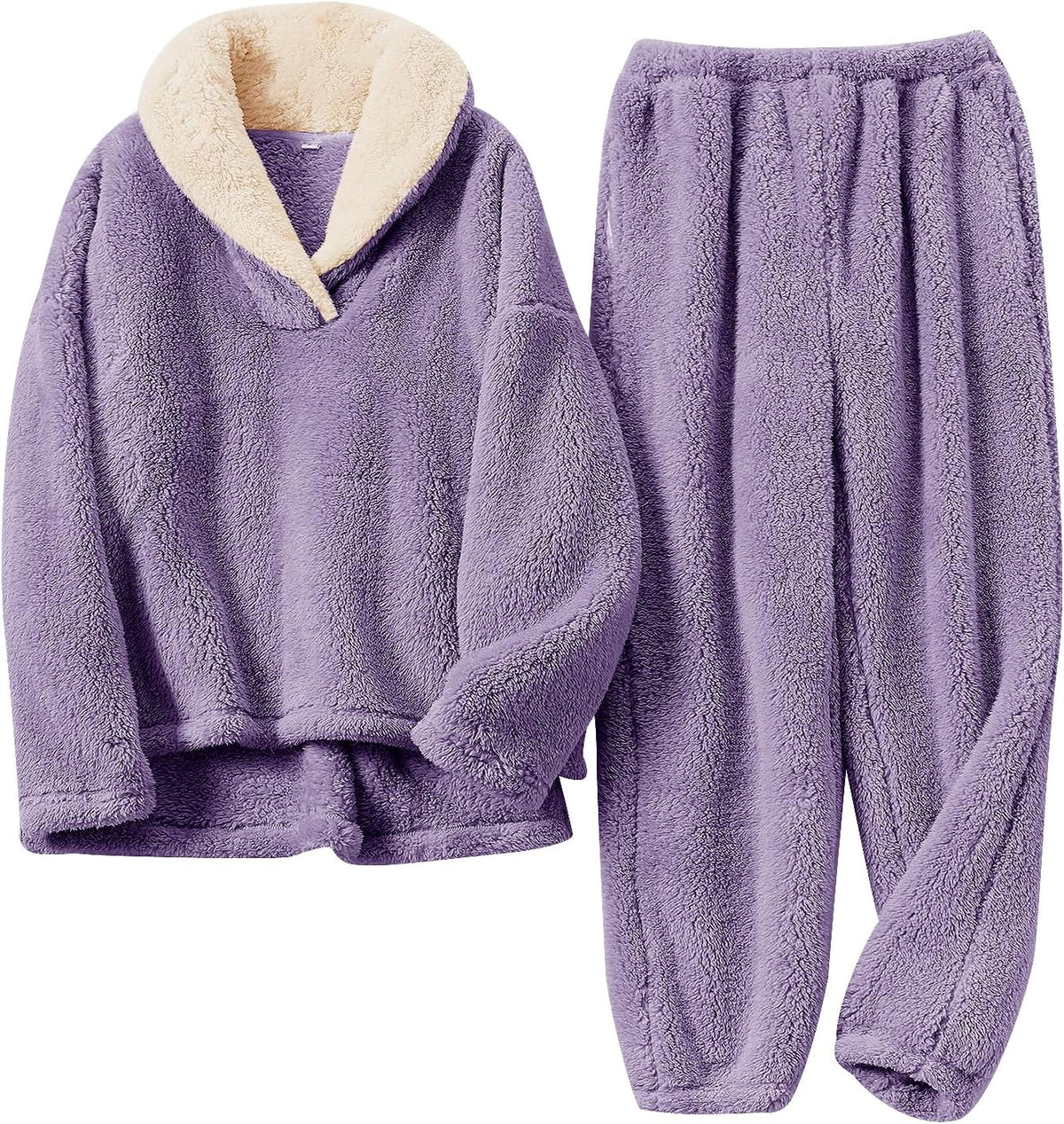 Fluffy Pyjama Set voor Dames