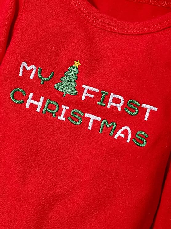 Baby’s eerste kerstoutfit