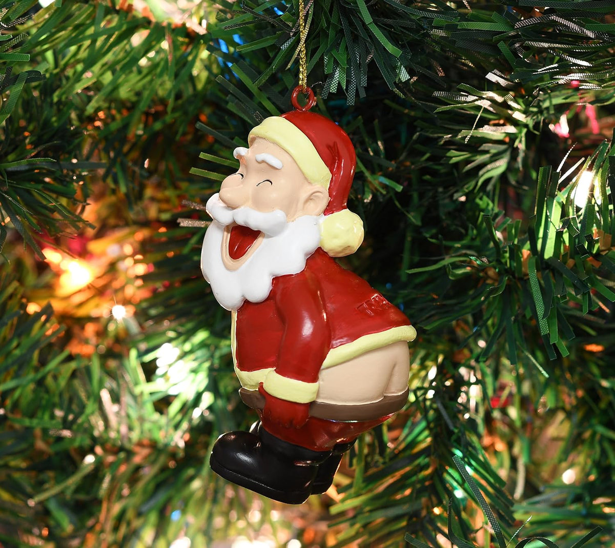 Grappige kerstboomdecoratie