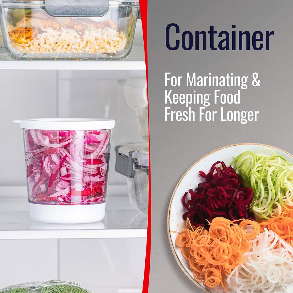 Groentespiraalsnijder met RVS-mes