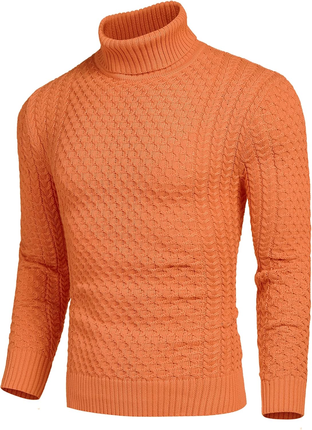 Casual gebreide heren coltrui