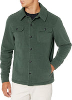 Heren fleece overhemd