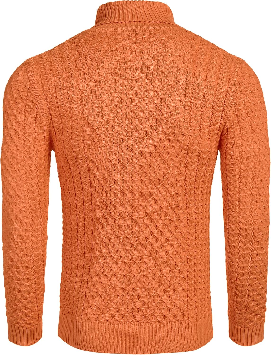 Casual gebreide heren coltrui