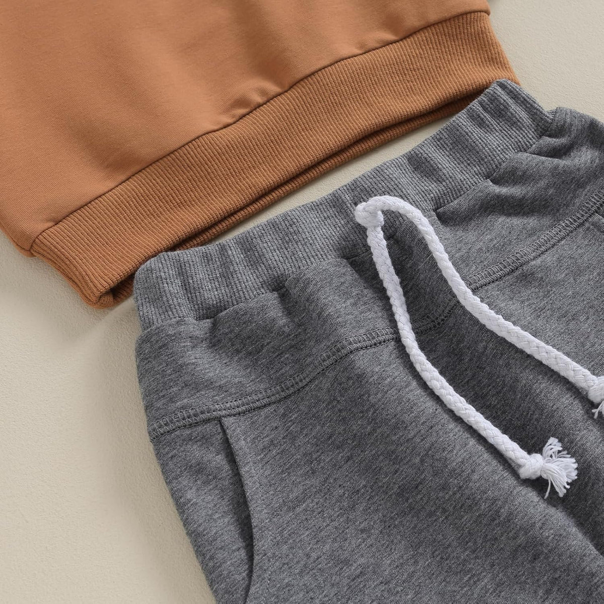 Baby jogger set winter – contrast sweatshirt en broek
