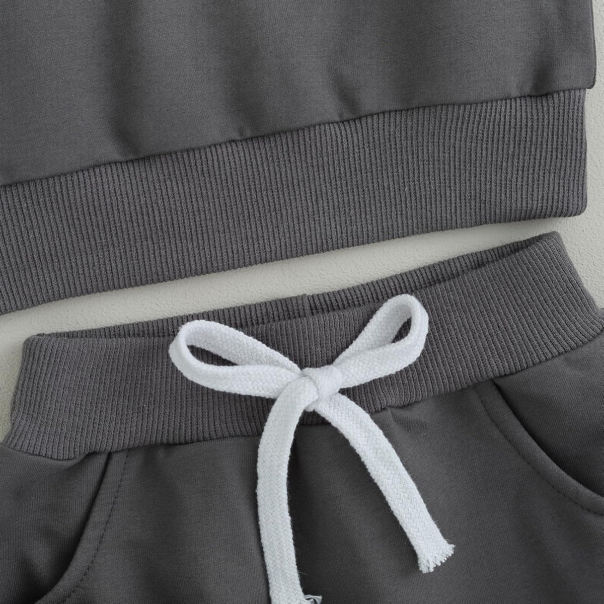 Baby jogger set winter – contrast sweatshirt en broek