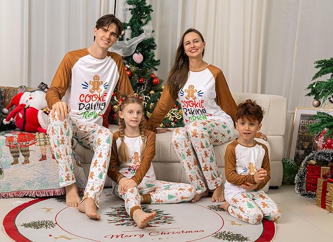 Familie kerstpyjama