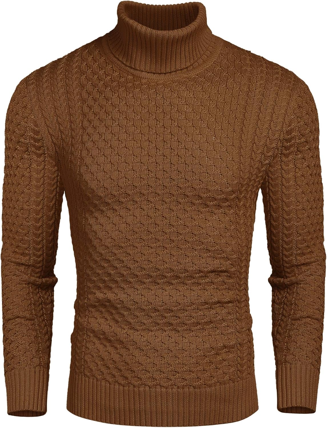 Casual gebreide heren coltrui