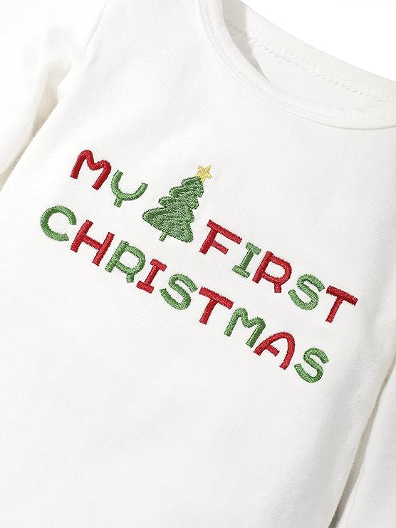 Baby’s eerste kerstoutfit