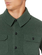 Heren fleece overhemd
