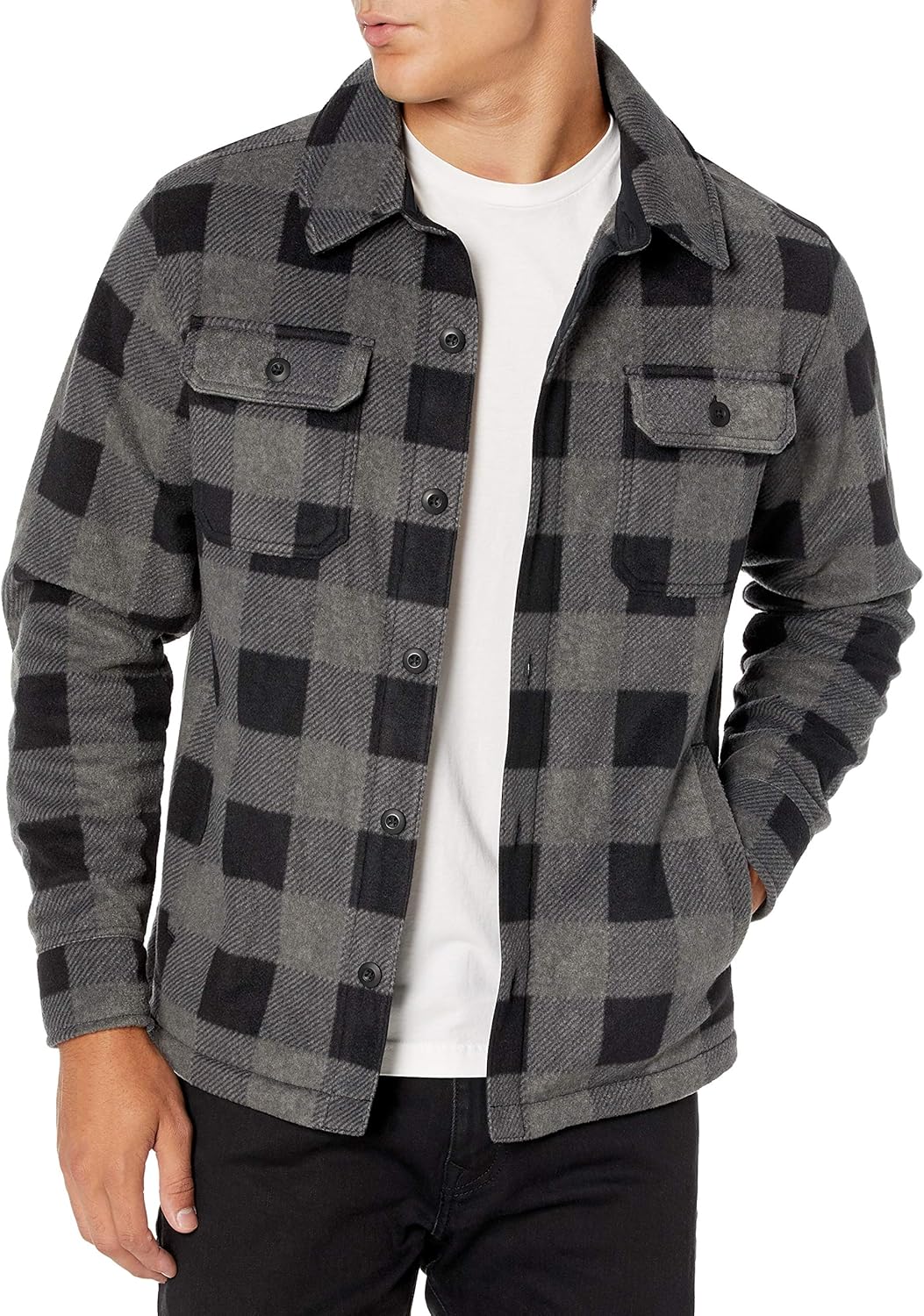Heren fleece overhemd — afbeelding 25