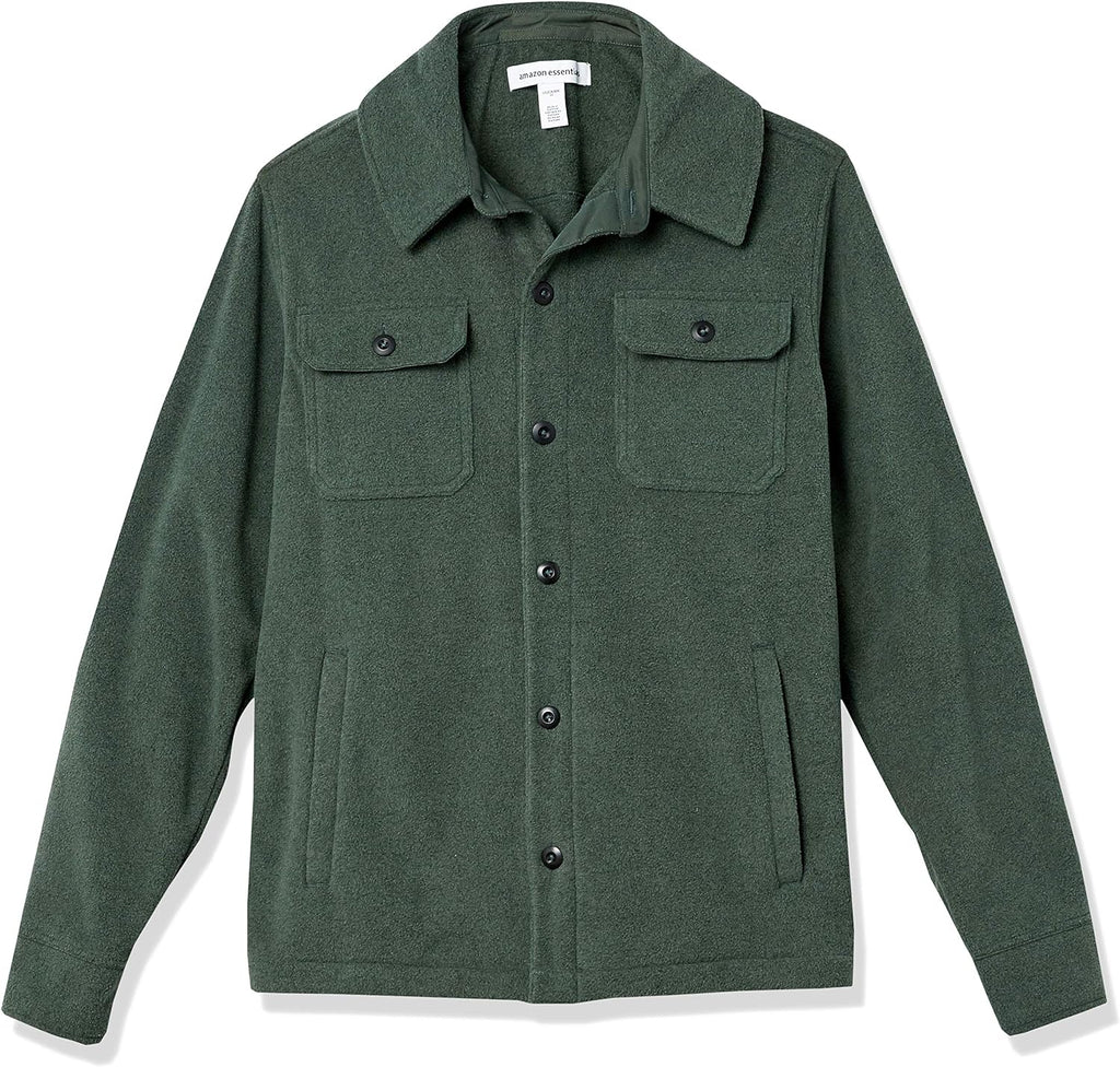 Heren fleece overhemd