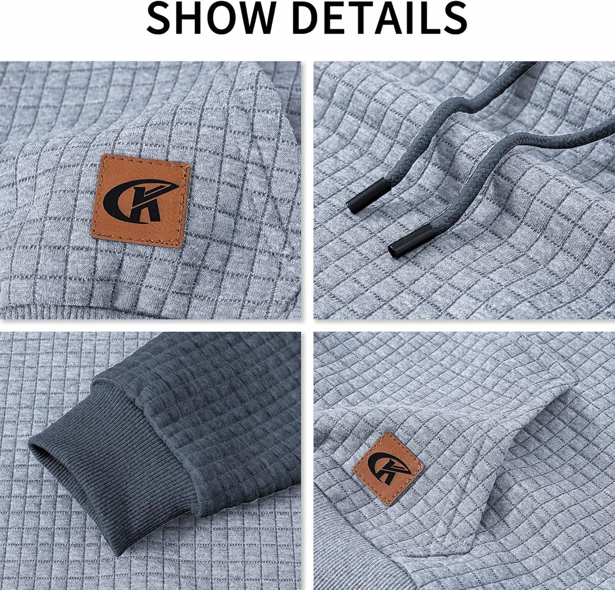Casual heren hoodie – Noor