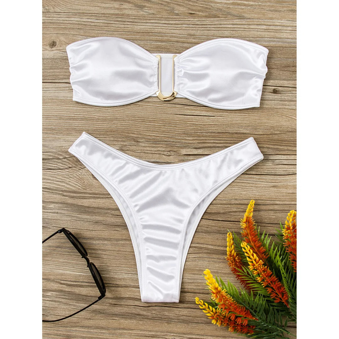 Hanna strapless bikini