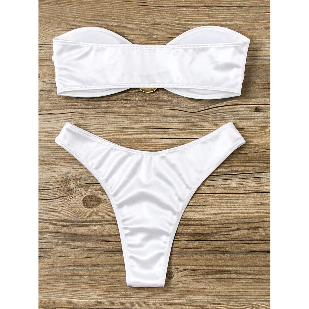 Hanna strapless bikini
