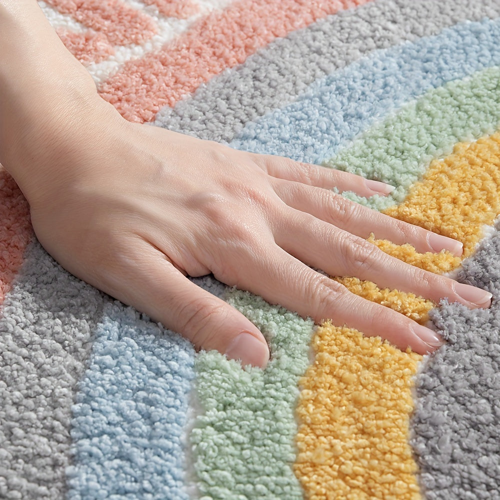 Superabsorberende antislip mat voor badkamer en toilet
