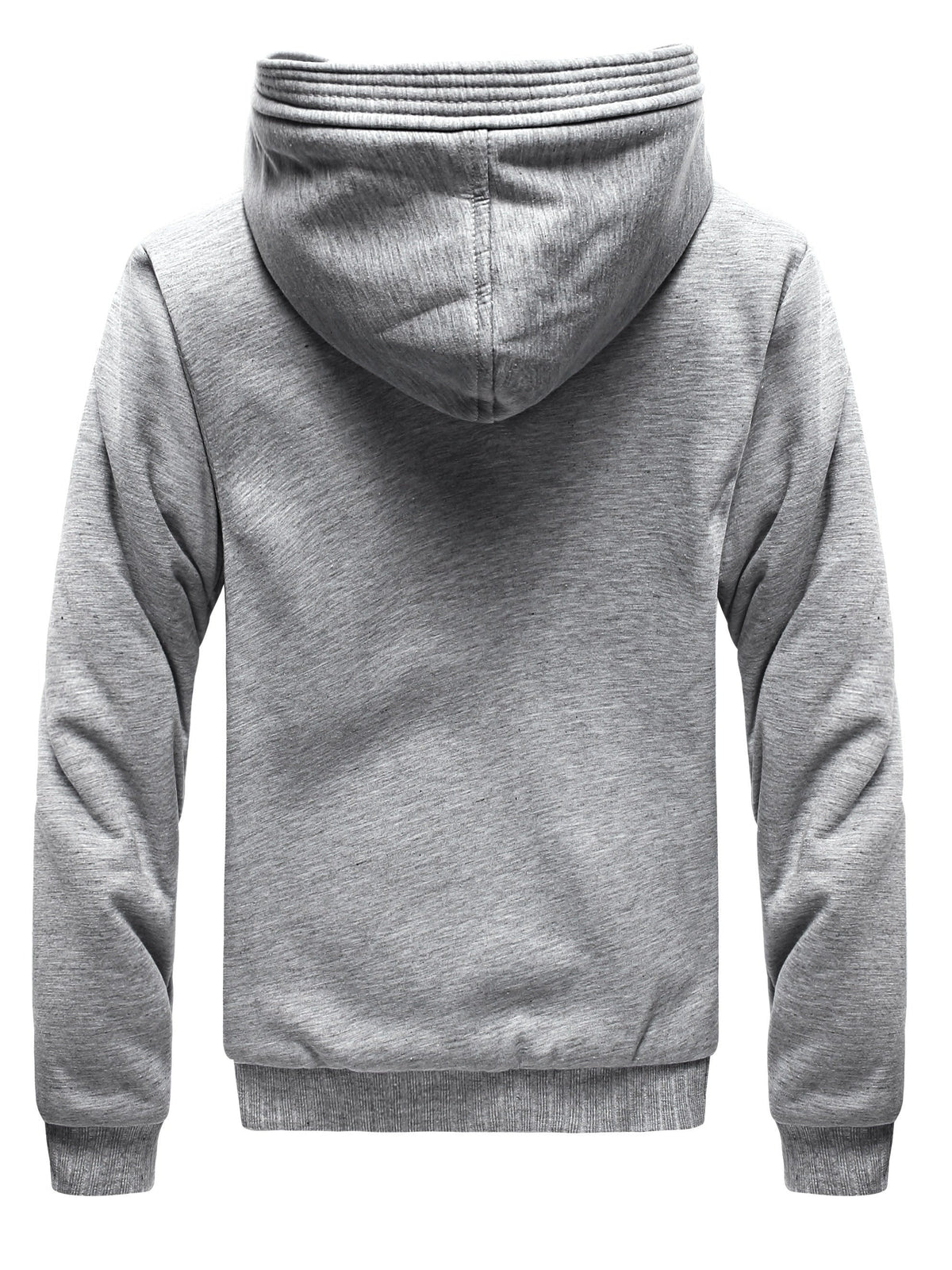Winter warm fleece jack met capuchon