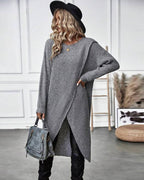 Effen sweaterjurk