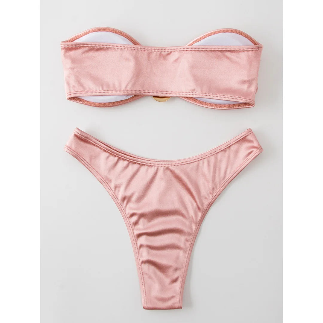 Hanna strapless bikini