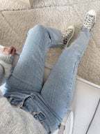 Glitter dames jeans — afbeelding 2