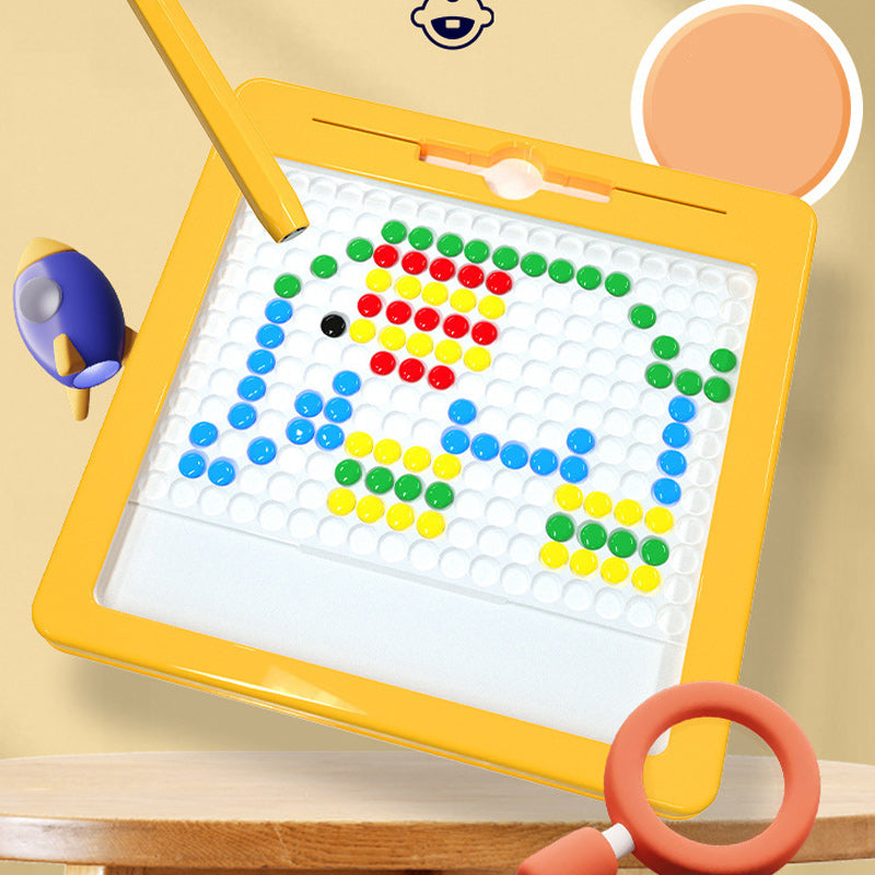 Magnetisch tekenbord met kralen