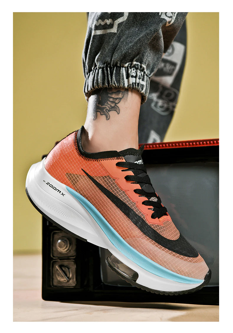 Comfortabele heren sneakers met flexzool