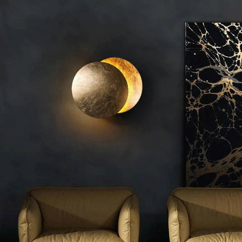 Wandlamp met magische maangloed