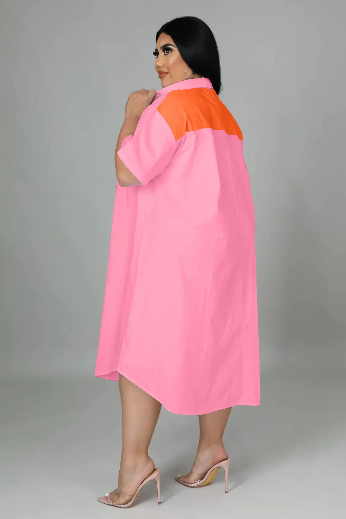 Lalaine plus-size jurk