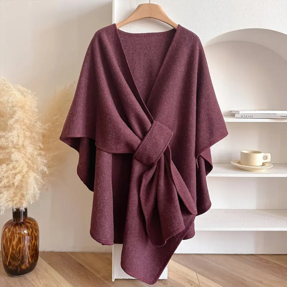 Dames omslagdoek met winddicht ontwerp — afbeelding 3