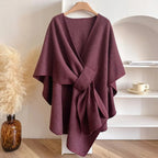 Dames omslagdoek met winddicht ontwerp — afbeelding 3