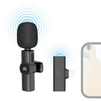 Draadloze lavaliermicrofoon met clip