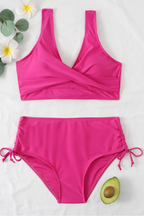 Effen bikiniset met sportieve twist