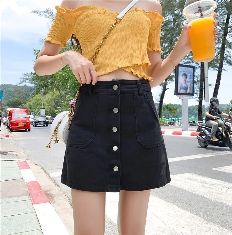 Mabel plus size shortrok