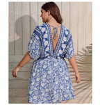 Mica plus-size jurk
