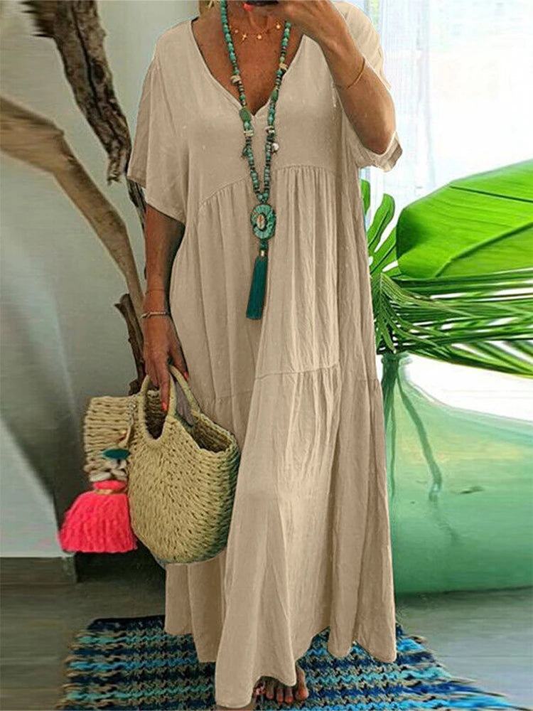 Elizabeth plus-size zomerjurk