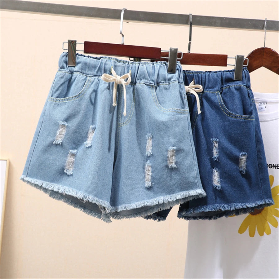 Nienke plus size jeans short