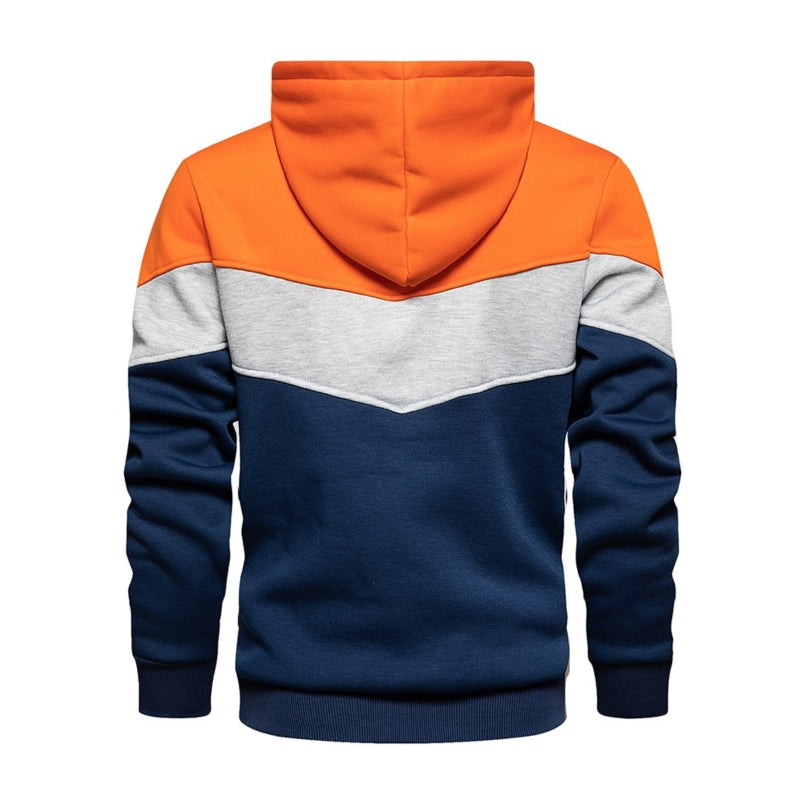 Heren hoodie van katoen-polyester-mix