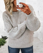 Basic pullover trui