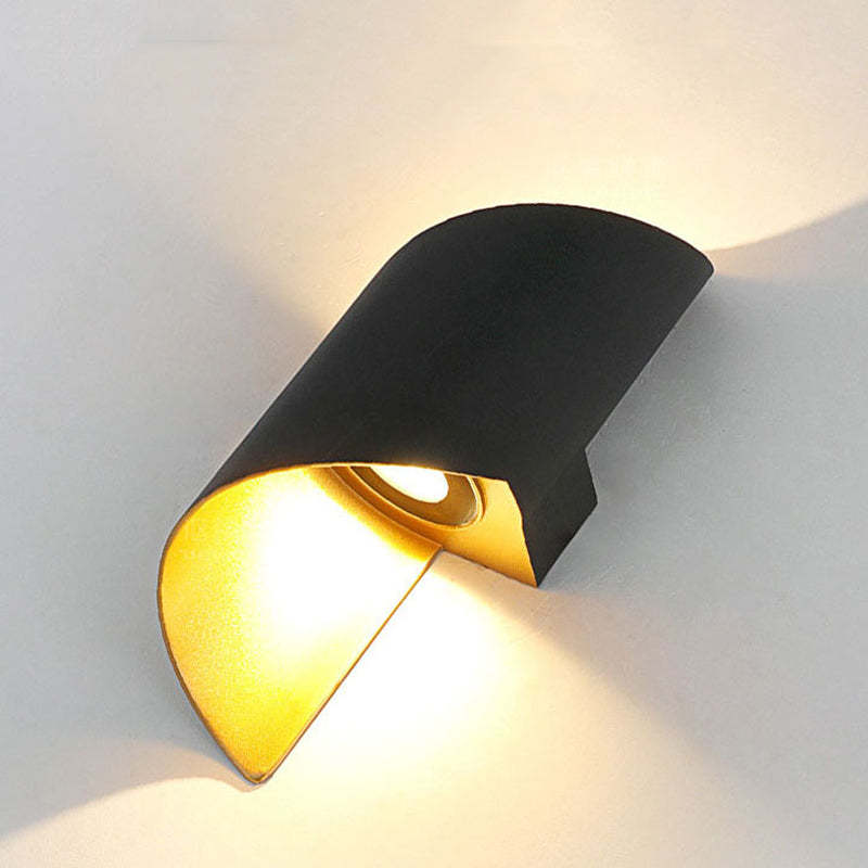Spiraal LED wandlamp