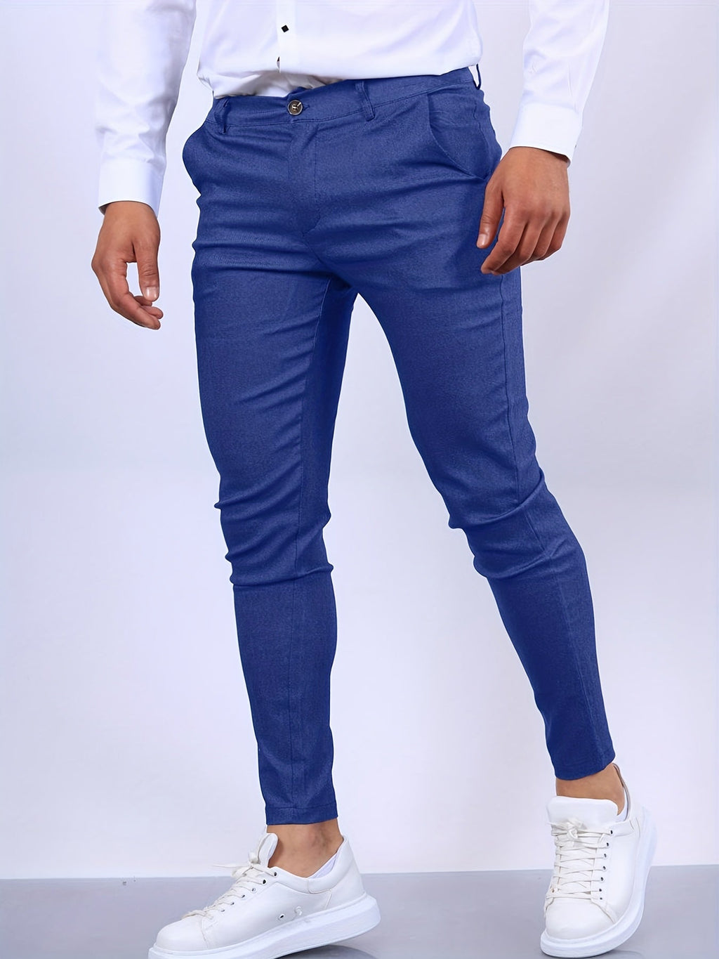 En comfortabele heren chino