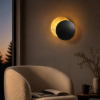 Maanlicht wandlamp met warme gloed