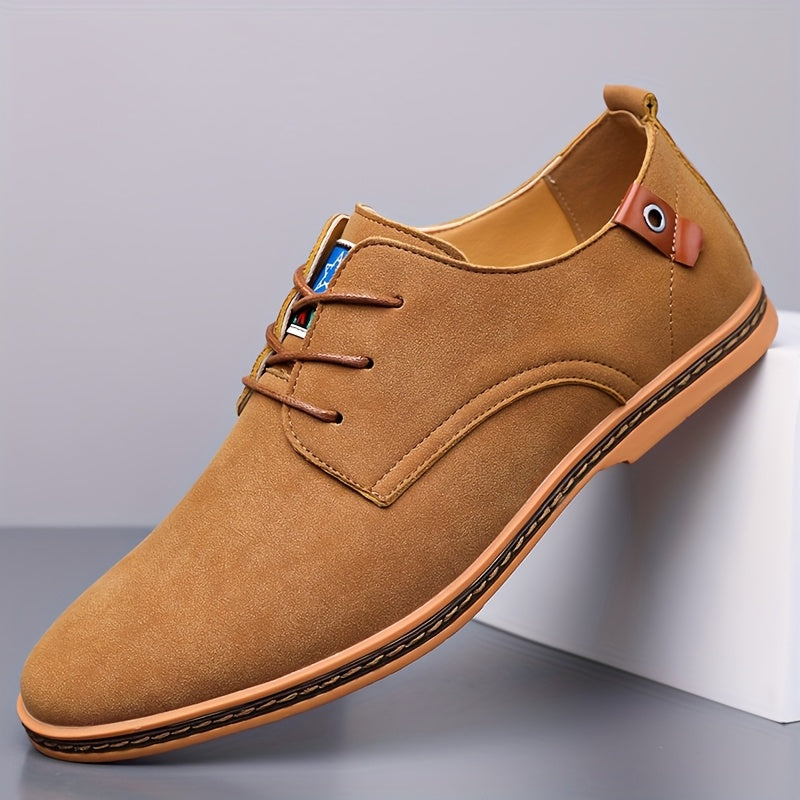 Klassieke veterschoenen met gedempte zool