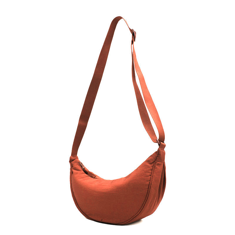 Half moon crossbody bag