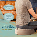 Fluweel meditatiekussen — afbeelding 8