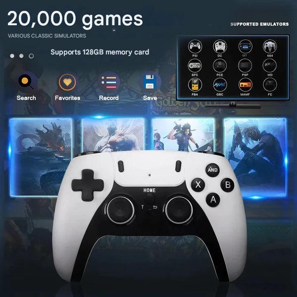 Retro gameconsole met 20.000 games