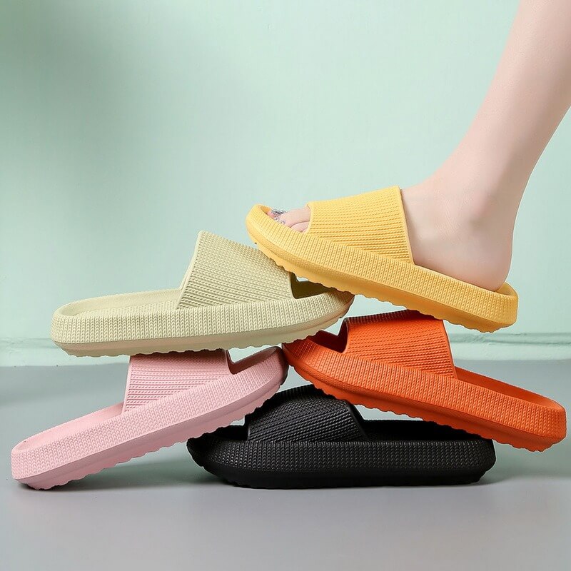 Teenslippers met antislipzool