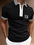 Heren turn-down kraag polo shirt