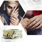 Loving mountain gepersonaliseerde spinner ring