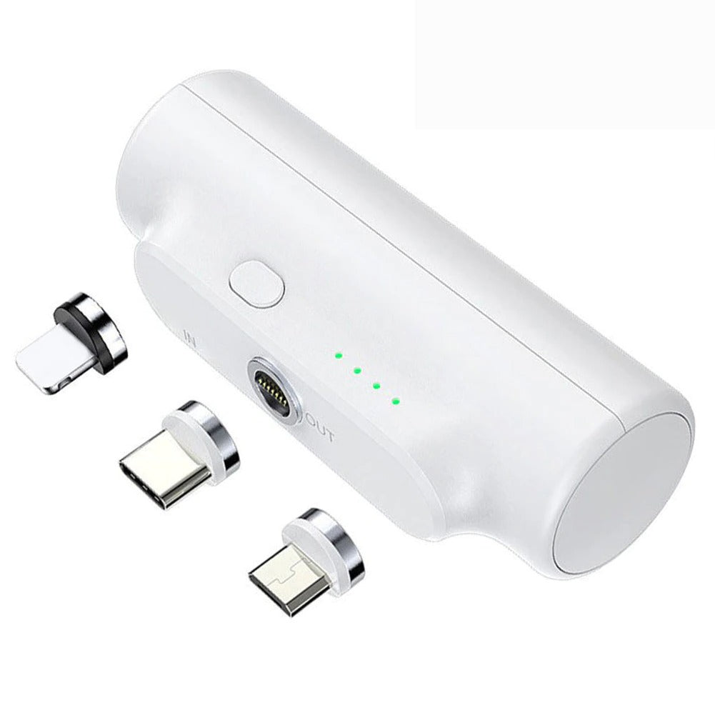 3 in 1 snelle magnetische aansluiting vermogen bank